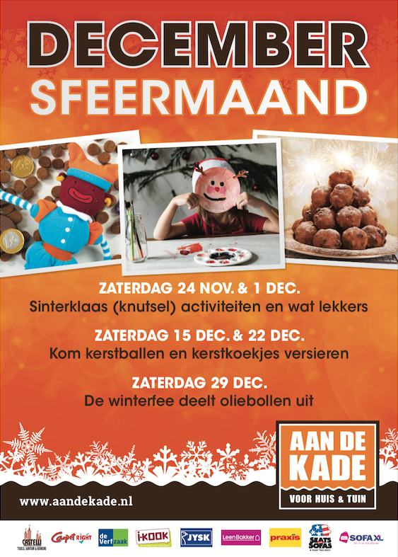 Poster Sintactiviteiten Aan de Kade